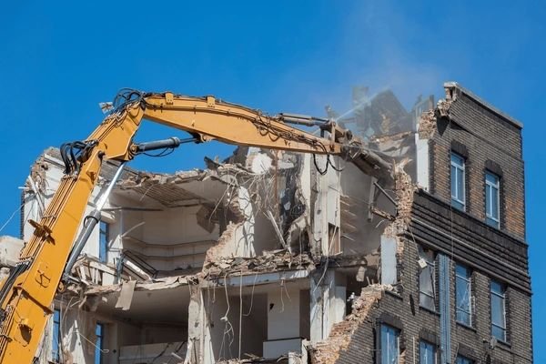 Demolition of Block Works