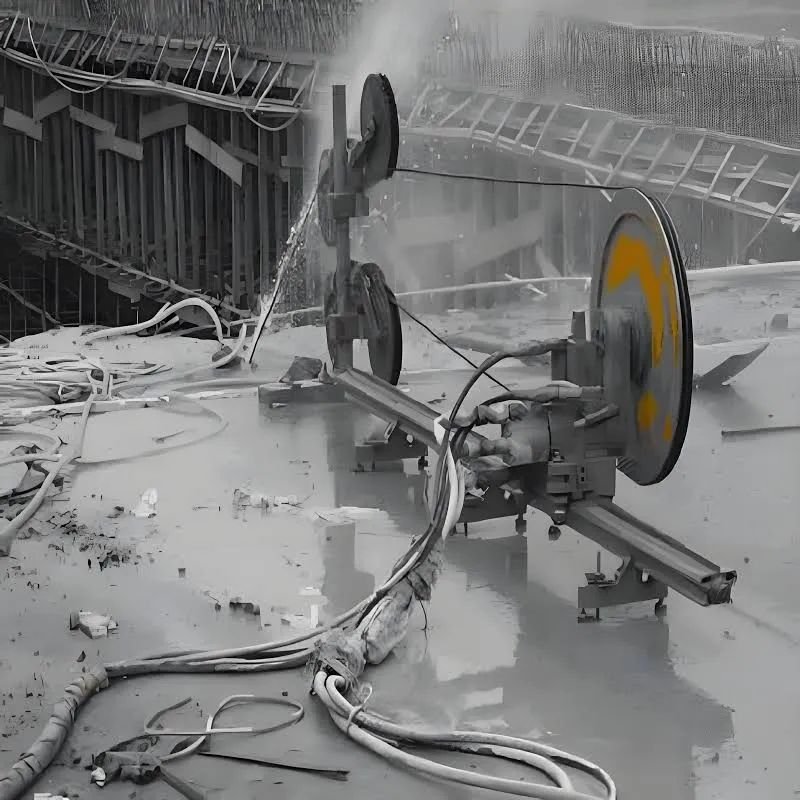 Concrete wire saw
