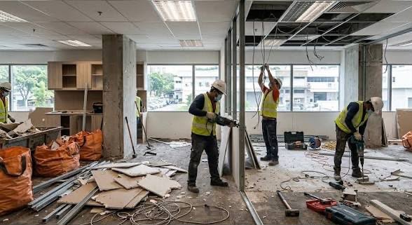 strip out work Dubai